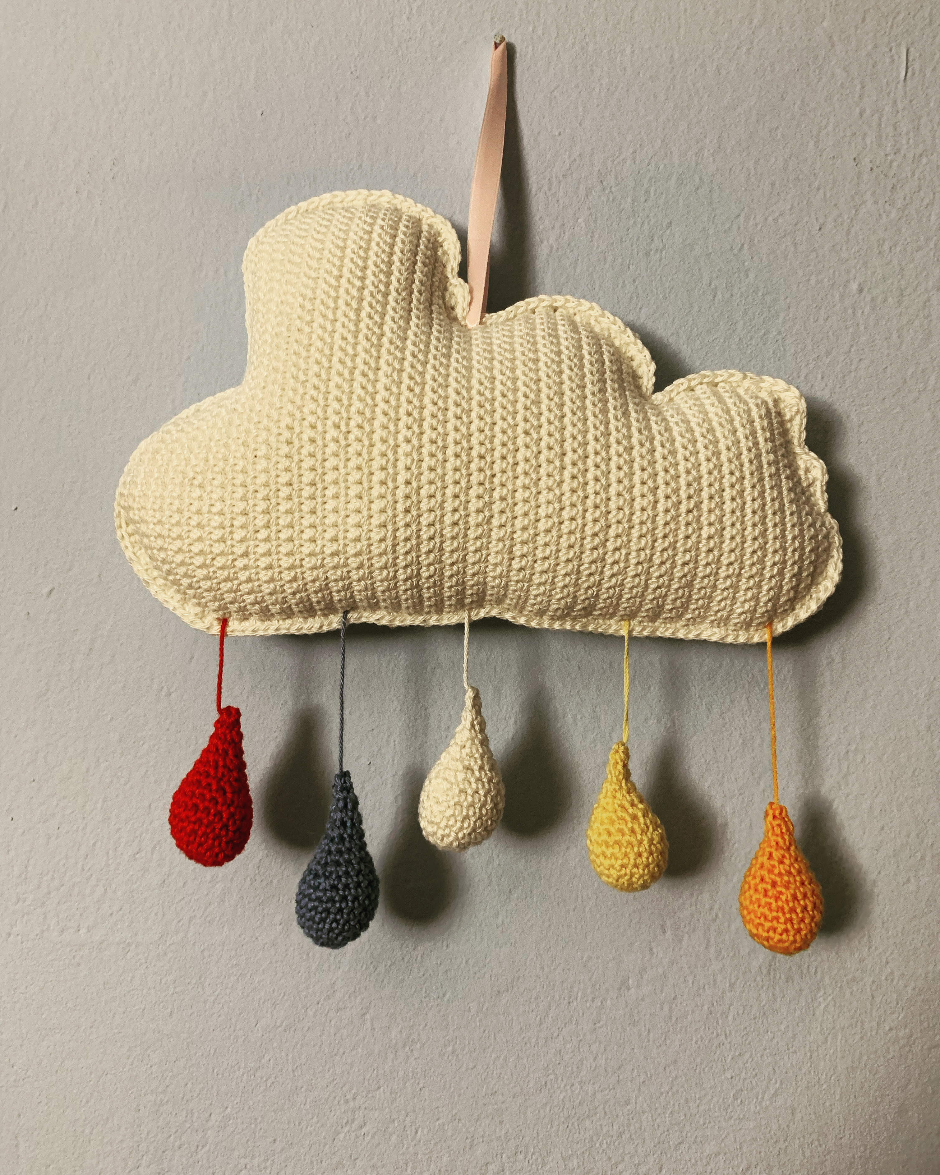 Crochet toy Puffy cloud
