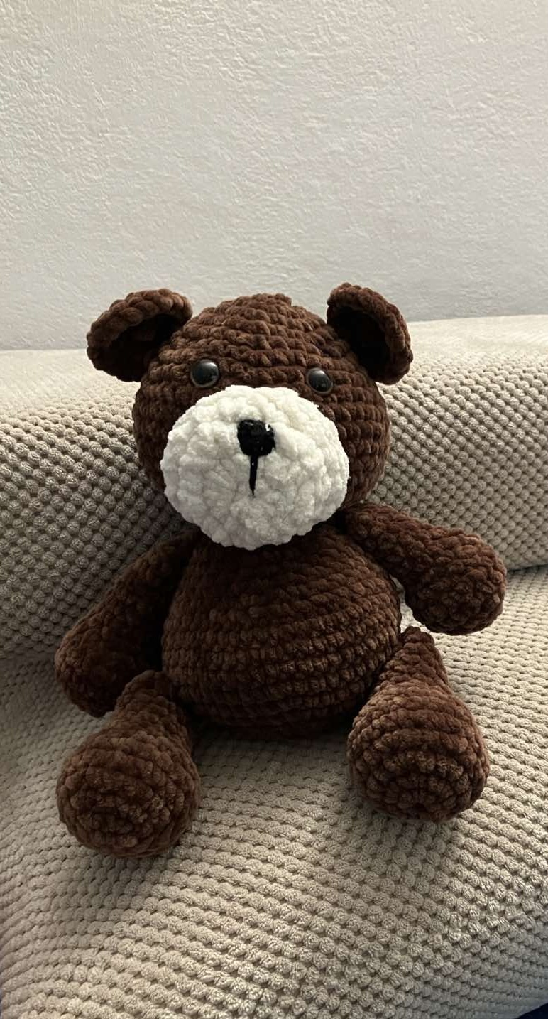 Crochet Brown bear